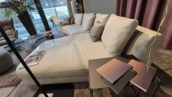 Walter Knoll Ecksofas|Ecksofa Tama Living Stoff 28 Pearl Beige