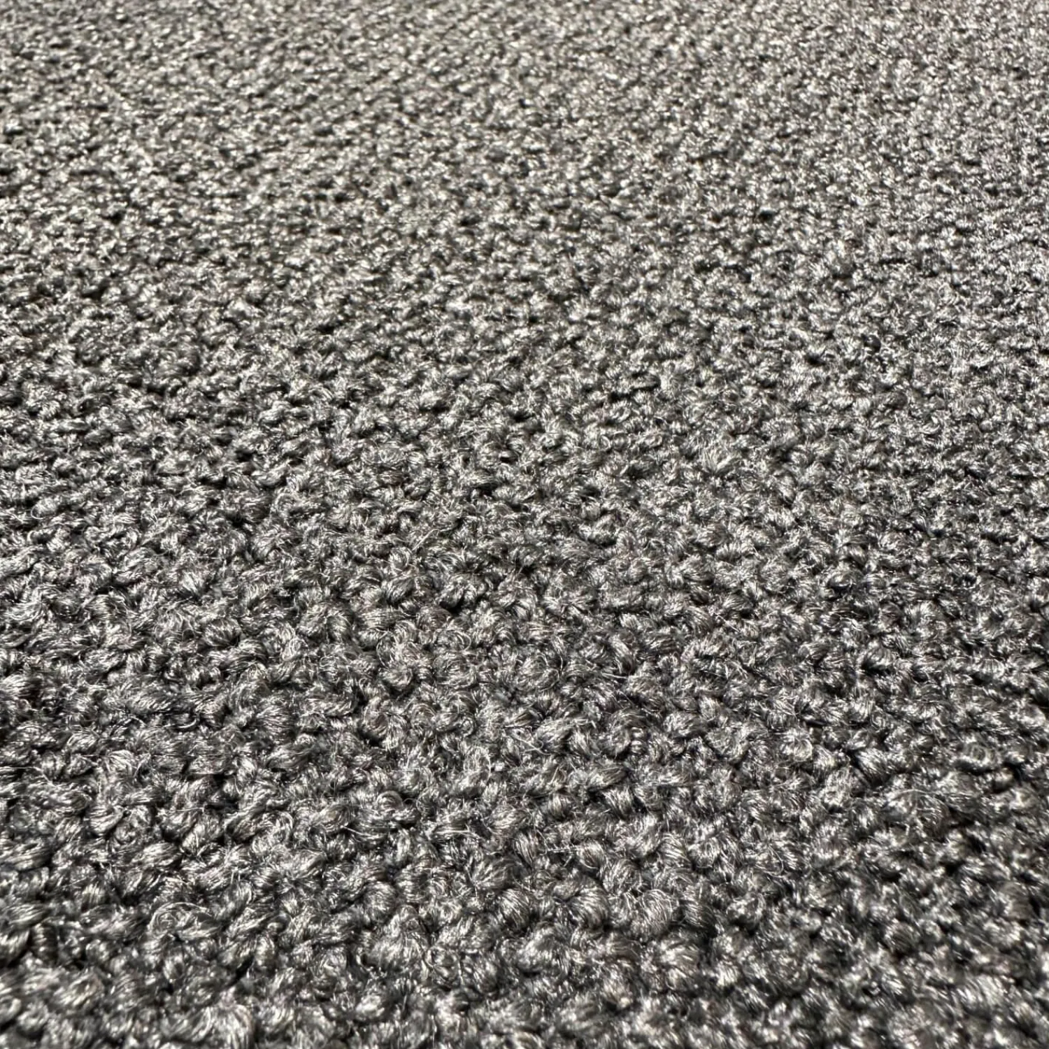 Leolux Ecksofas|Ecksofa Turia Stoff Monza 84 Grau Füße Epoxy Lack Schwarz