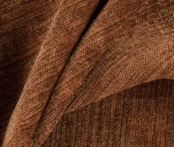 Violetta Ecksofas|Ecksofa Vita 14 Stoff Verotex Hawk 20 Canyon Kupfer Orange Kufe Schwarz Ohne Dekokissen