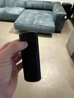 Bullfrog Ecksofas|Ecksofa Wumms Typ 258 Leder Desperado Petrol 2120 17 Winkelstahlfuß Schwarz Matt Mit Fiunktionen