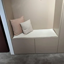 Schönbuch Kleiderschränke|Einbauschrank Cabin Lack Basis Matt Rosenholz Innen Melamin Dunkelgrau