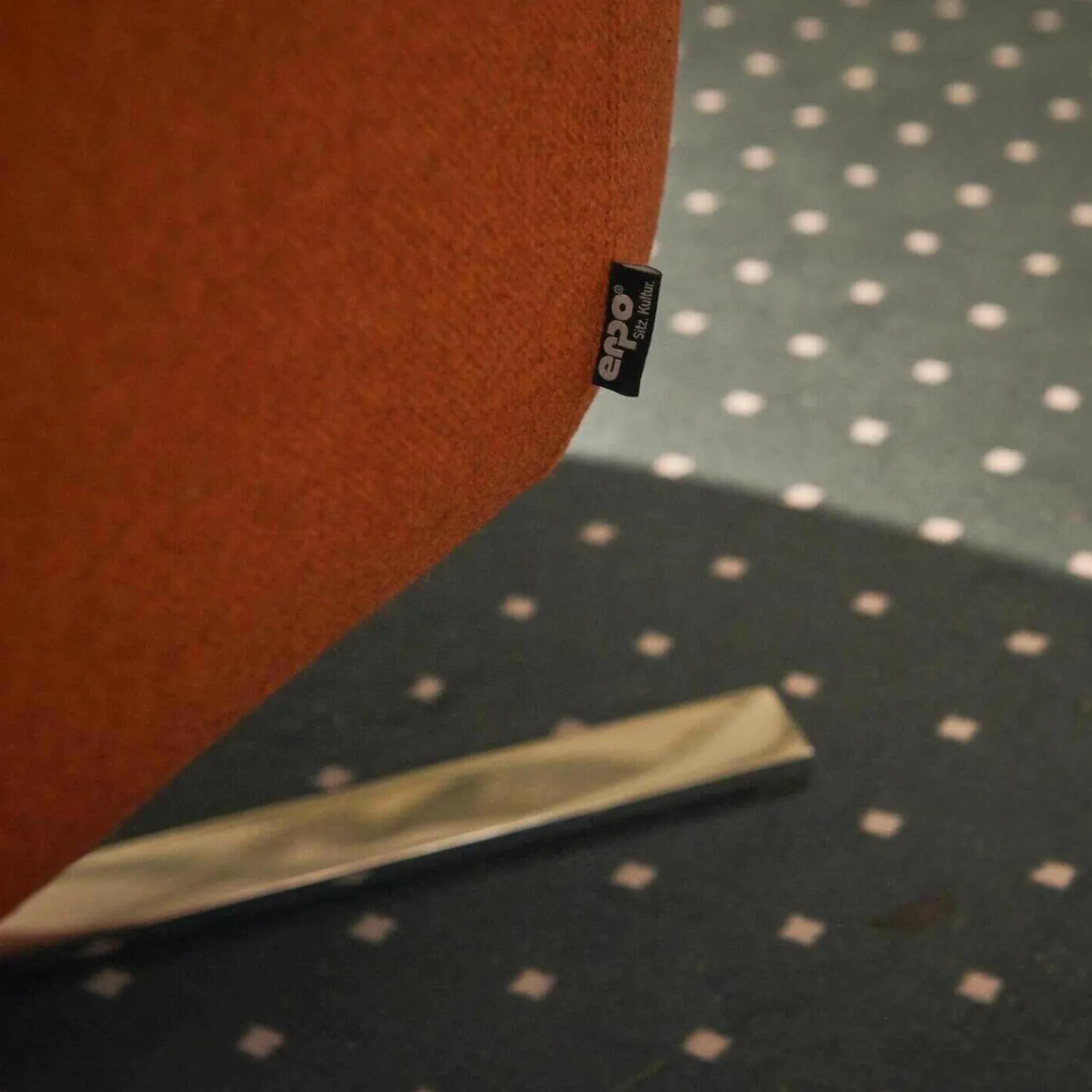 Erpo Relaxsessel|Einzelsessel CL 113.15 Stoff Ploegwool 14 Mit Kreuzfuß