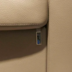 Erpo Relaxsessel|Einzelsessel Classic Leder 43.560 Fango Braun mit Drehteller