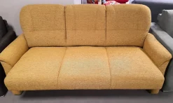 Arco 2-Sitzer-Sofas|Einzelsofa 50000 Stoff Lime Green Gelb mit manueller Sitztiefenverstellung