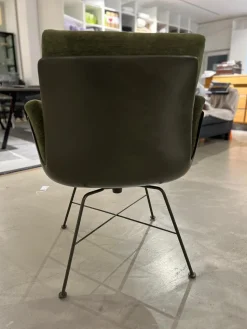 COR Einzelstühle|Einzelstuhl Alvo Stoff 8168 Moos Grün