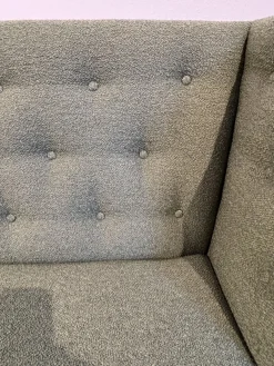 Bielefelder Werkstätten Bänke|2er Set Bank Polo BW 167 6002 Stoff Queen 1775 434 Grün Gestell Eiche Natur Geölt