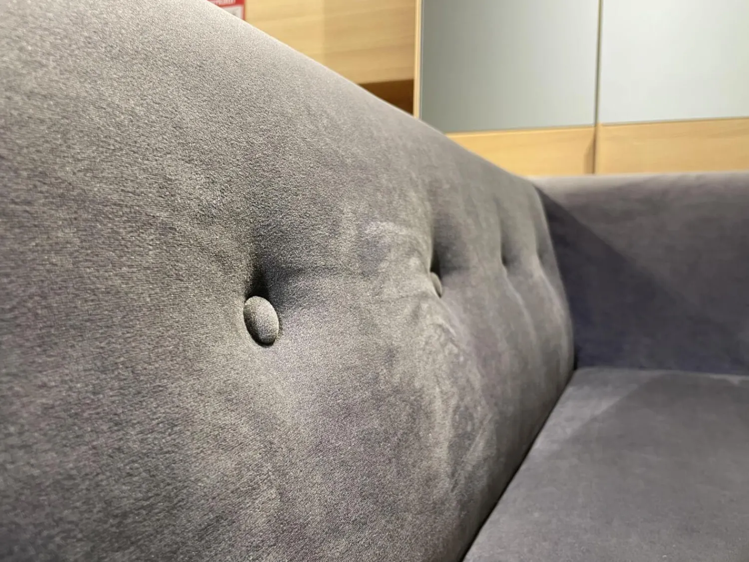 Signet Bänke|2er Set Bank Smilla Stoff Milan Anthrazit Holzfuß Schwarz