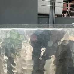 Baxter Beistelltische|2er Set Beistelltisch Cairo Messing Verzinnt Handgehämmert