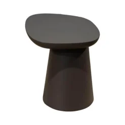 Ditre Italia Beistelltische|2er Set Beistelltisch Stone Lack Matt Anthrazit