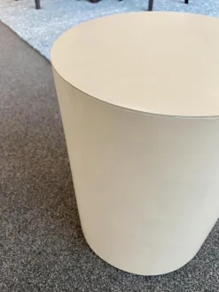 Ivano Redaelli Couchtische|2er Set Beistelltisch Thais Bezug Narbenleder Creme Und Beige