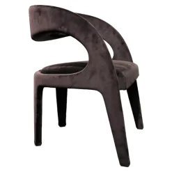 Fendi Casa Stuhlsets|4-er Set Berenice Chair 2 Stoff A073 Black 2 Stoff A045 Paprika