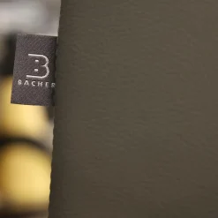 Bacher Stuhlsets|2er Set Freischwinger Kama Leder Hermes H-008 Anthracite Anthrazit Gestell Metall Schwarz Pulverbeschichtet