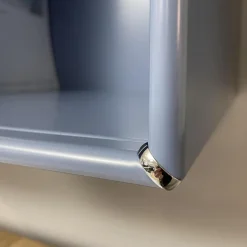 Mauser Regale|3er Set Offenes Hängeelement Aus Element X Ausführung RAL 9010 Reinweiß Und RAL 5014 Taubenblau