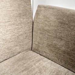 COR Stuhlsets|2-er Set Stuhl Alvo Stoff 8143 Taupe Schale Kunststoff Schwarz Drahtgestell Pulver Schwarz