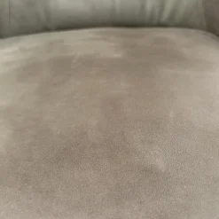 Werther Stuhlsets|2er Set Stuhl George Bezug Leder L9999F Velvet Grau Braun Holzgestell Füße Schwarz Gebeizt