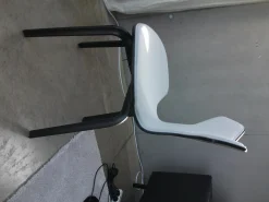 Fritz Hansen Stuhlsets|6-er Set Stuhl Grand Prix Stoff Grau Gestell Esche Schwarz