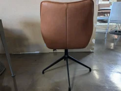 Bree's New World Stuhlsets|4er Set Stuhl Kiq Leder Gogain Cognac Braun