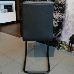 Mayer Stuhlsets|4-er Set Stuhl My Derby Stuhl Freischwinger Schwarz 224 Stoff Celina