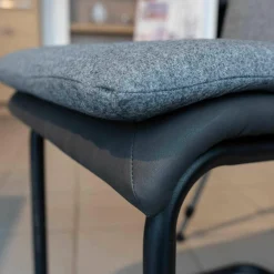 Mayer Stuhlsets|4-er Set Stuhl My Derby Stuhl Freischwinger Schwarz 224 Stoff Celina