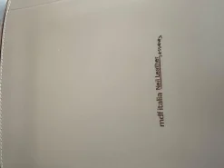 MDF Italia Stuhlsets|6er Set Stuhl Neil Leder Saddle Tortora 29 Braun Beige Gestell Metall Schwarz Chrom