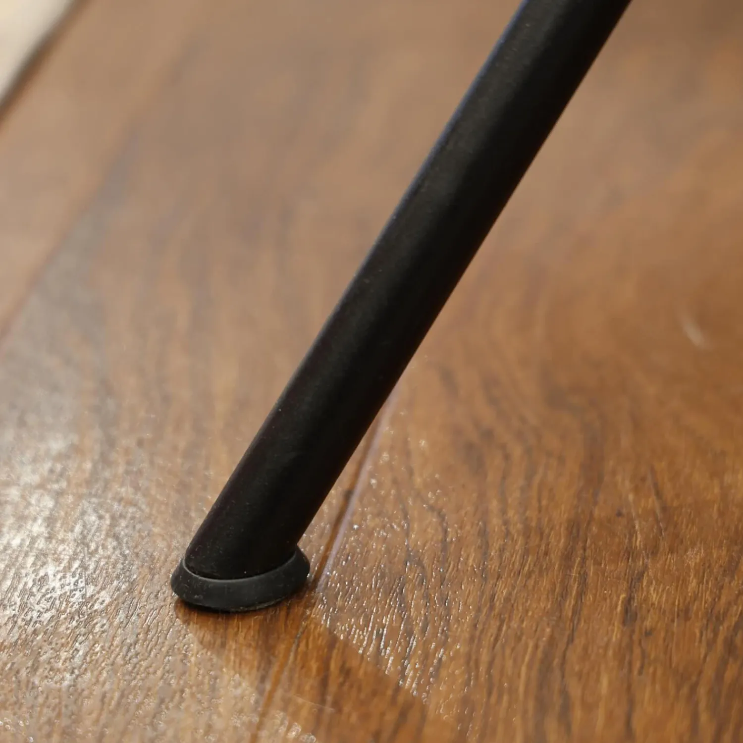 Gealux Stuhlsets|2er Set Stuhl Orlando Leder Polo 10 93 Braun Und Stoff Miuna 75 Grau Gestell Metall Schwarz