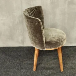 Bielefelder Werkstätten Stuhlsets|2er Set Stuhl Polo Cocktail Stoff Emilia B-121 Untergestell Nussbaum Geölt Mit Drehfunktion Und Rückholmechanik