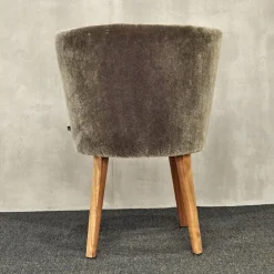 Bielefelder Werkstätten Stuhlsets|2er Set Stuhl Polo Cocktail Stoff Emilia B-121 Untergestell Nussbaum Geölt Mit Drehfunktion Und Rückholmechanik