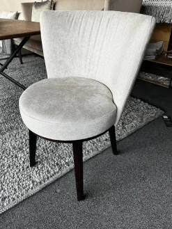 Jab Anstoetz Stuhlsets|4er Set Stuhl Polo Dining Chair Swivel Bezug Stoff Toyo 1 1381 072 Beige Gestell Walnuss Natur Wenge