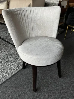 Jab Anstoetz Stuhlsets|4er Set Stuhl Polo Dining Chair Swivel Bezug Stoff Toyo 1 1381 072 Beige Gestell Walnuss Natur Wenge