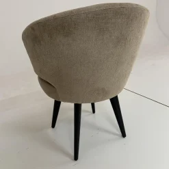 Werther Stuhlsets|3er Set Stuhl Trick XL Bezug Stoff U9999T Divan Braun Grau Holzuntergestell Schwarz Gebeizt Mit Drehbeschlag Einmal Mit Rückstellfunktion