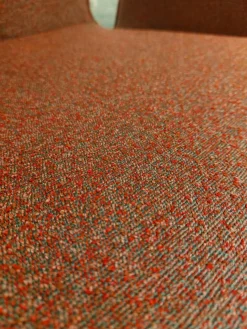 Bert Plantagie Stuhlsets|6er Set Stuhlgruppe Blake Four Innen Stoff Shock SHO300 Bordeaux Rot Außen Leder Tendens LD1400 Lava Grau Braun Gestell Metall Pulverbeschichtet Anthrazit