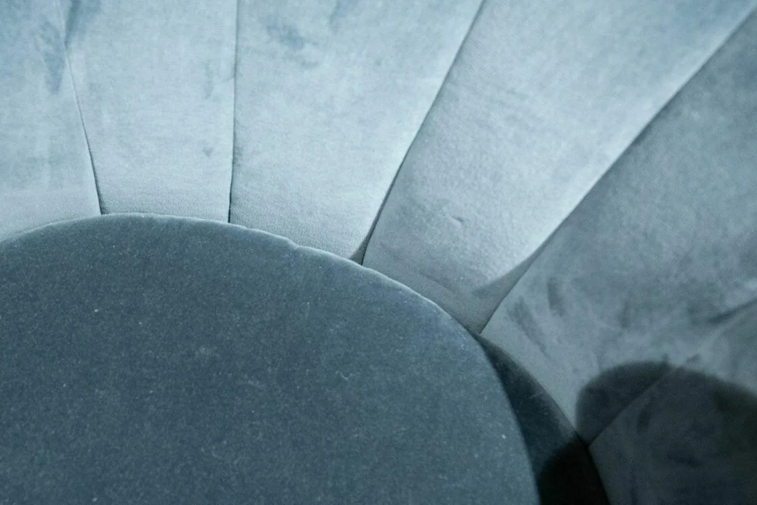 &tradition Stuhlsets|2er Set Stuhlsessel Loafer Stoff Velvet 10 Twilight Grau Gestell Schwarz