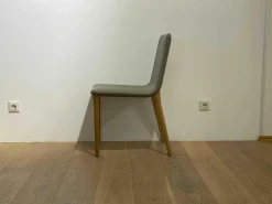 Tonon Stuhlsets|4-er Stuhlgruppe Pit x16 Grau Füße Holz Lackiert