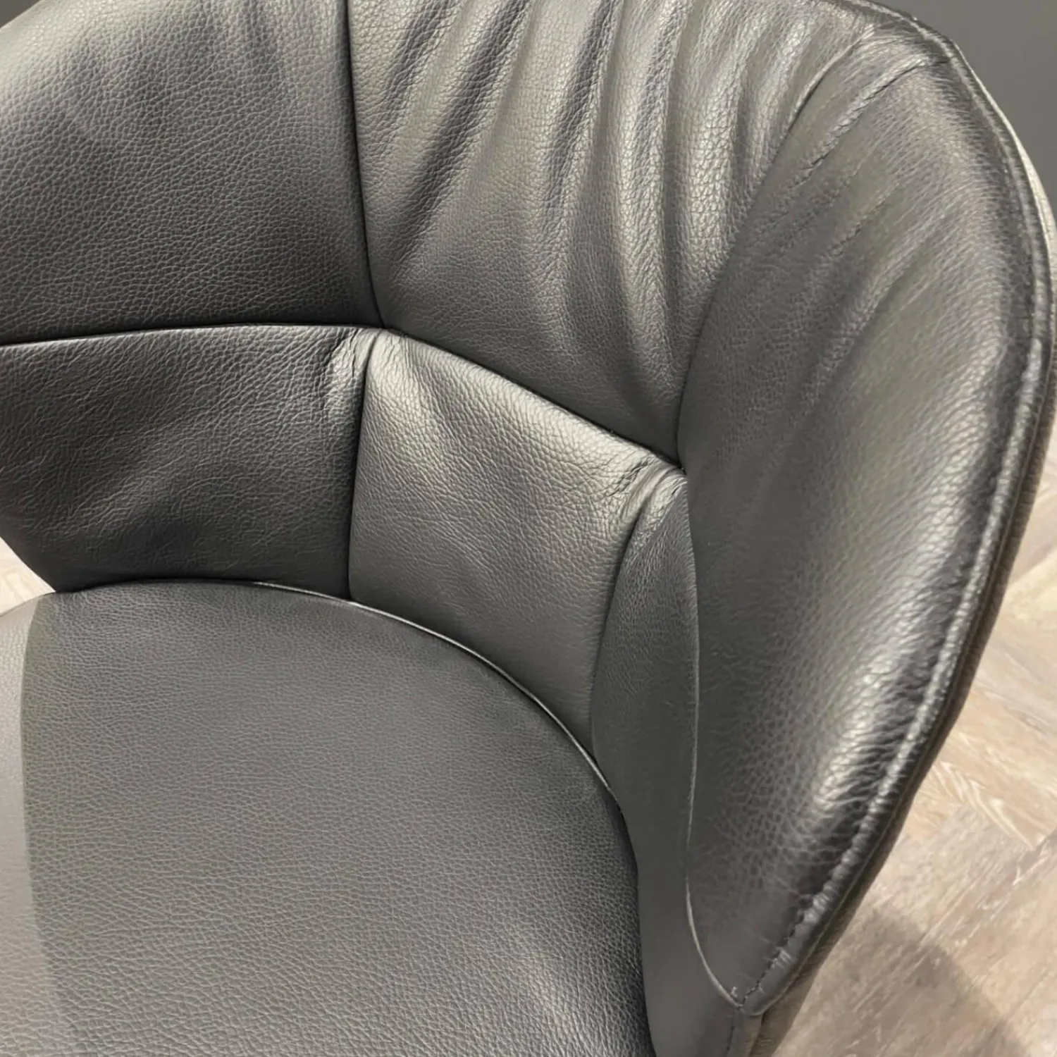 Hartmann Stuhlsets|6er Stuhlset Romy Bezug Leder 40 16 Gestell Kerneiche Natur Massiv Ohne Tisch