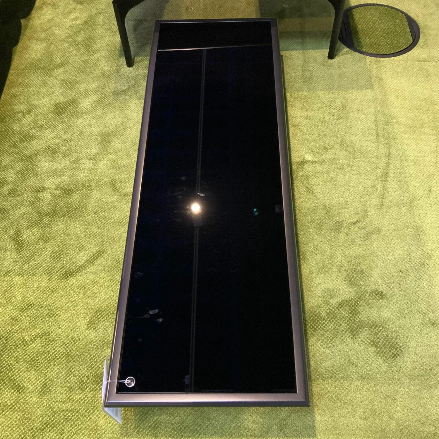 Rolf Benz Couchtische|2er-Set 901 Couchtisch Tischplatte Naturstein Carrara Gestell Buche Schwarz