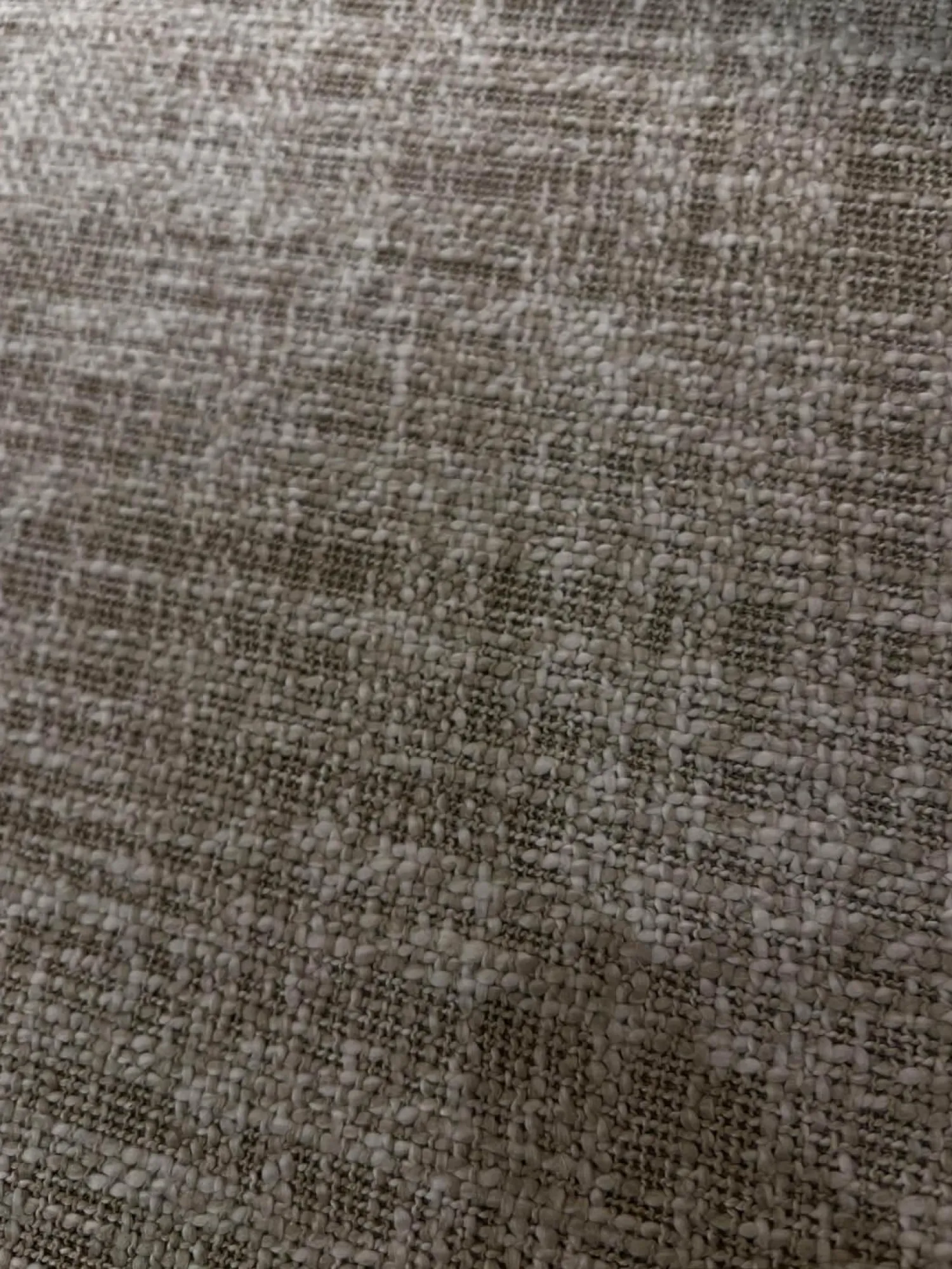 Christine Kröncke Stuhlsets|2er-Set Armlehnstuhl Sophie Innen Stoff Sama 072 Papyrus Creme Außen Leder Nature Lavagrau Gestell Schwarz Pulverbeschichtet