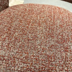 WK Wohnen Stuhlsets|6er-Set Armlehnstuhl WK 708 Stoff JAB A91062 Rosa Und Leder Granada Steel Grau Drehgestell Schwarz