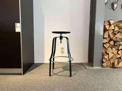 Lapalma Barhocker & Barstühle|2er-Set Barhocker Giro AS106NN Holz Schwarz Gestell Pulverbeschichtet Schwarz