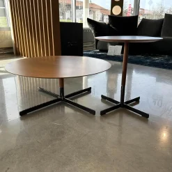 Poltrona Frau Beistelltische|Couchtische|2er-Set Beistelltisch Bob Canaletto Nussbaum Braun