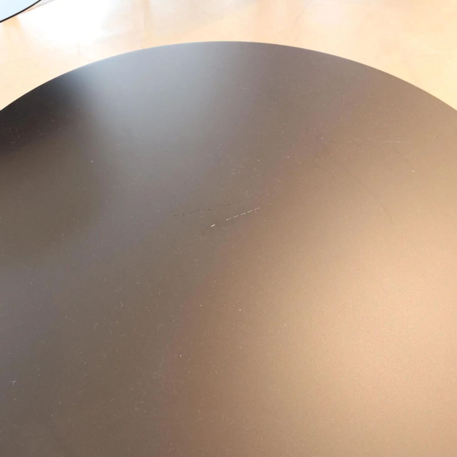 Molteni & C Beistelltische|2er-Set Beistelltisch Panna Cotta Stahlbech Schwarz Lackiert Marmor Marquina Schwarz