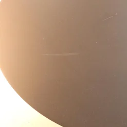 Molteni & C Beistelltische|2er-Set Beistelltisch Panna Cotta Stahlbech Schwarz Lackiert Marmor Marquina Schwarz