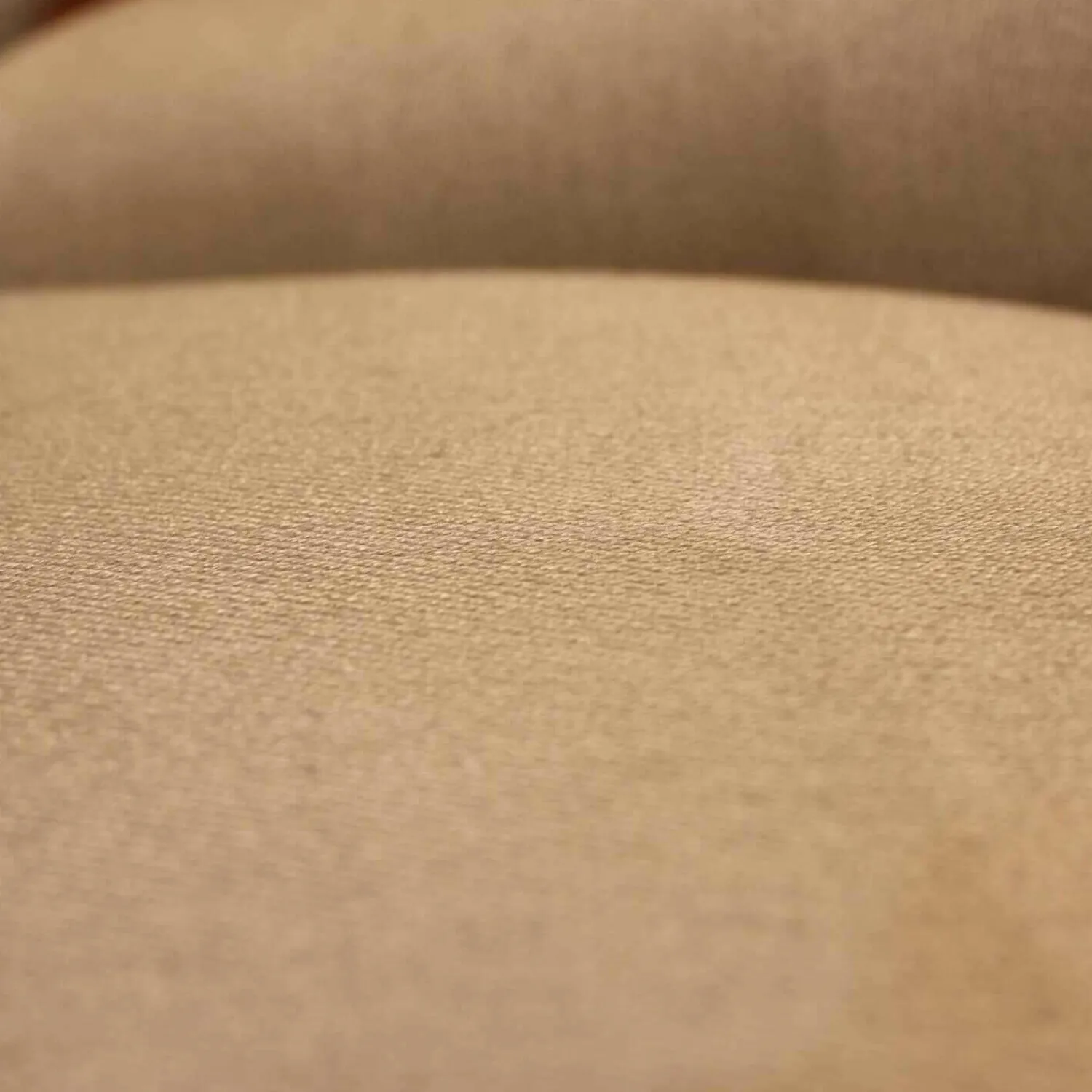 Christine Kröncke Stuhlsets|4er-Set Dean Armlehnstuhl Leder Nappa Seta 56 Copper Stoff Casanova 020 Beige