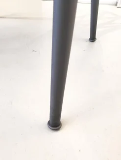 B&B Italia Essgruppen|Stuhlsets|6er-Set Erica Armlehnstuhl Stoff Sitzkissen Grau Rückenkissen Mehrfarbig Blau Rot Grün Füße Metall Grau Pulverbeschichtet