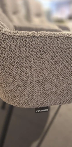 Venjakob Stuhlsets|3er-Set Greta Stoff A Stone Grau