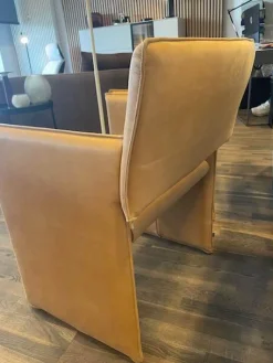 COR Stuhlsets|4er-Set Noto Stoff 400 Camel Braun