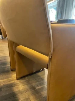 COR Stuhlsets|4er-Set Noto Stoff 400 Camel Braun