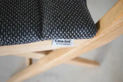 Cane Line Gartenstühle|2er-Set Outdoor-Stuhl Flip In Teak Inkl. Sitz-und Rückenkissen Farbe Cane-Line Focus Dunkelgrau Stühle Klappbar