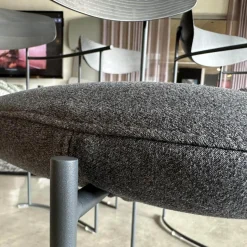 Potocco Stuhlsets|4er-Set Stuhl 922 Keel Indoor Stoff Cortina 53 Grau