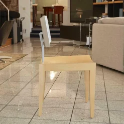 Tonon Stuhlsets|4er-Set Stuhl 711-25 Sitz Sperrholz Buche Rücken Edelstahl