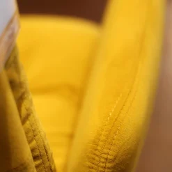 KFF Stuhlsets|2er-Set Stuhl Arva Stoff Seven Ocre 23 Gelb Gestell Metall Schwarz